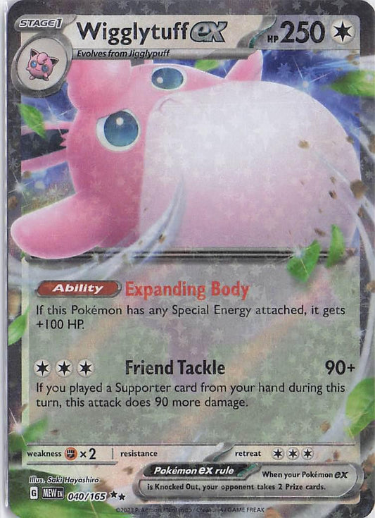 Wigglytuff ex 040/165