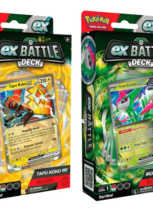 Pokemon - Iron Leaves / Tapu Koko ex Battle Deck