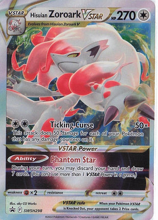 Hisuian Zoroark VSTAR SWSH298