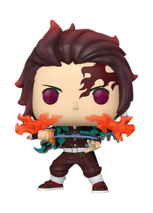 Demon Slayer - Tanjiro Kamado (Fire Breathing) #2501 Funko Pop!