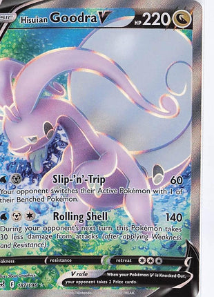 Hisuian Goodra V 187/196