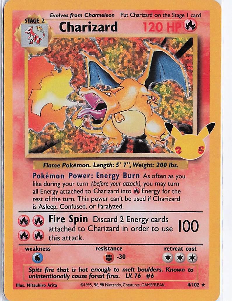 Charizard 4/102 (H)(S)