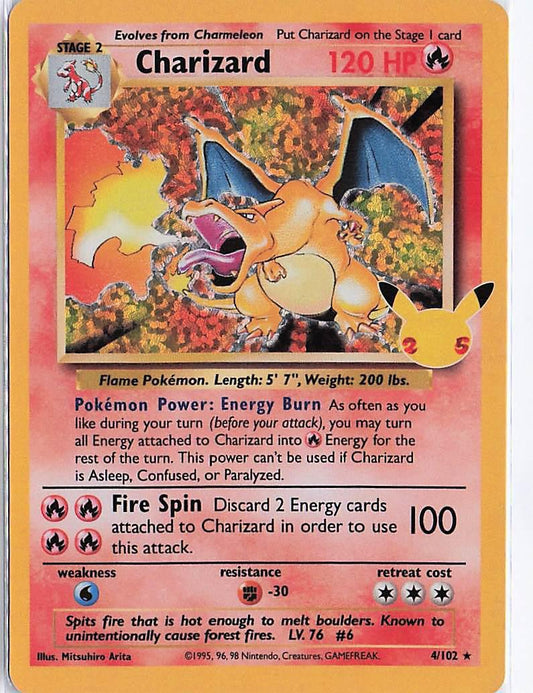 Charizard 4/102 (H)(S)