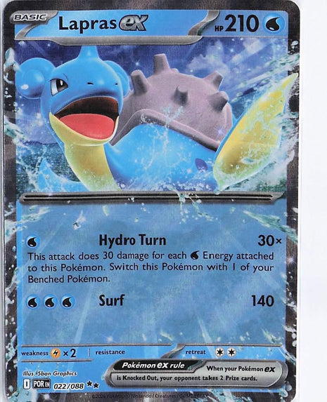 Lapras ex 022/088
