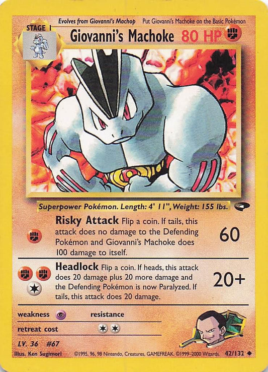 Giovanni’s Machoke 42/132