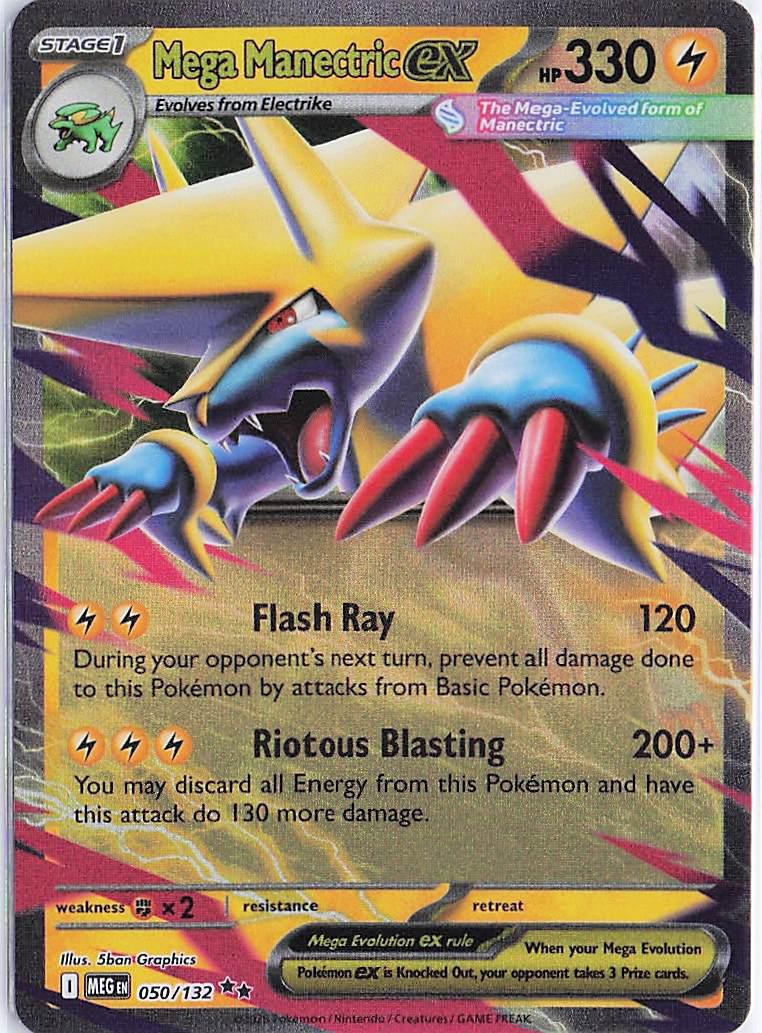 Mega Manectric ex 050/132