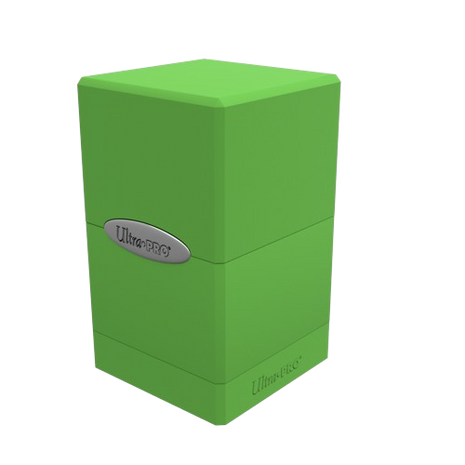 Ultra Pro - Lime Green Satin Tower Deck Box