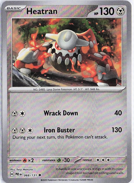 Heatran 068/131 (Pokeball Holo)