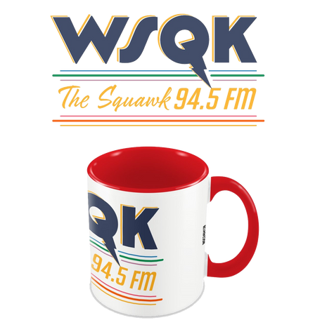 Stranger Things - WSQK Red Coloured Inner Mug