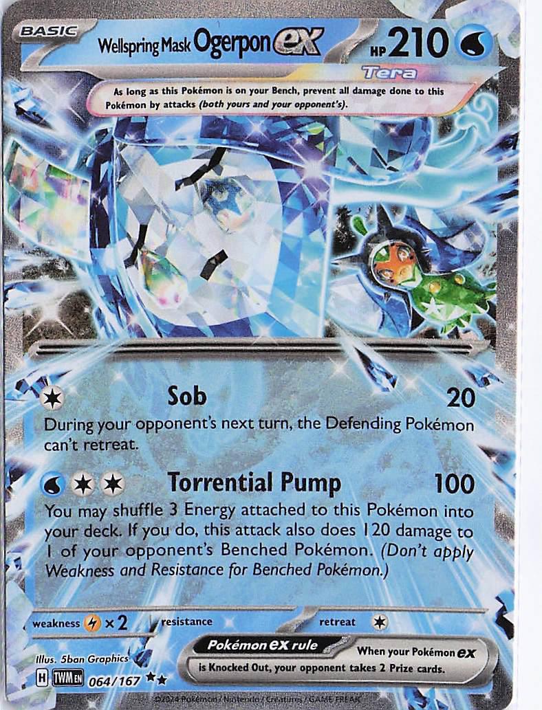 Wellspring Mask Ogerpon ex 064/167