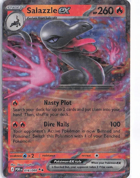 Salazzle ex 016/088