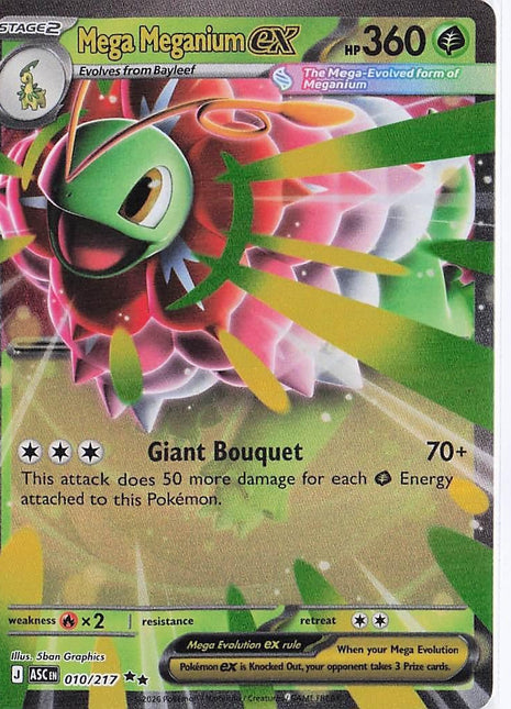 Mega Meganium ex 010/217