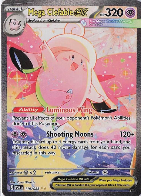 Mega Clefable ex 119/088