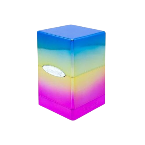 Ultra Pro - Hi-Gloss Rainbow Satin Tower Deck Box