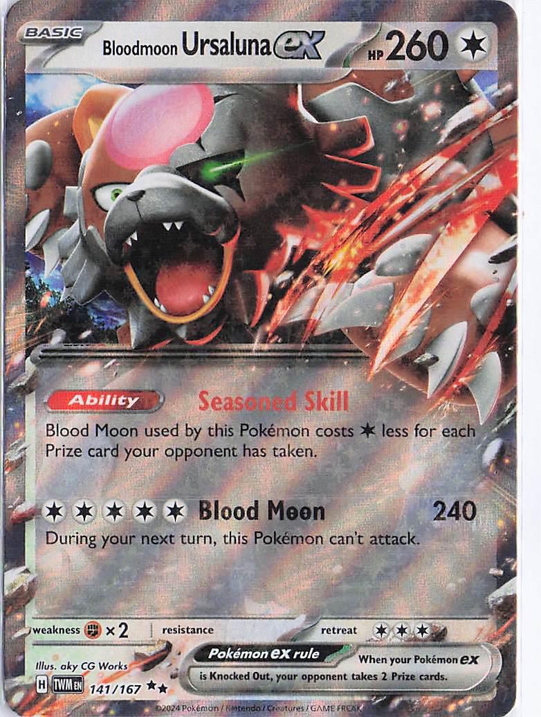 Bloodmoon Ursaluna ex 141/167