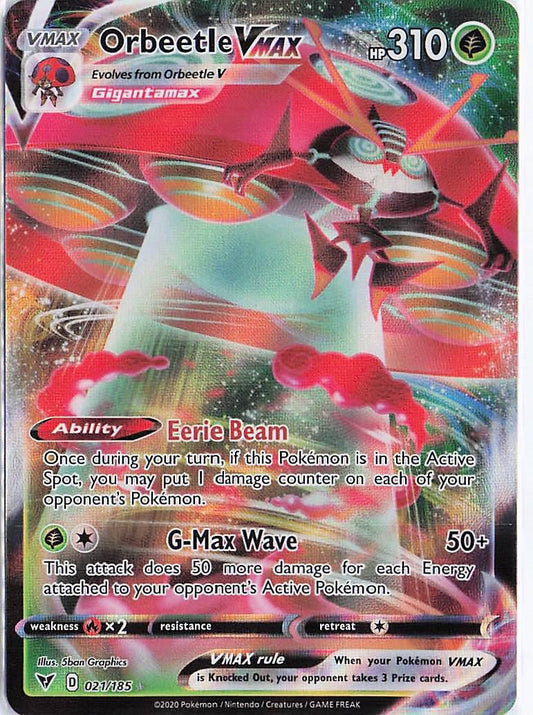 Orbeetle VMAX 021/185