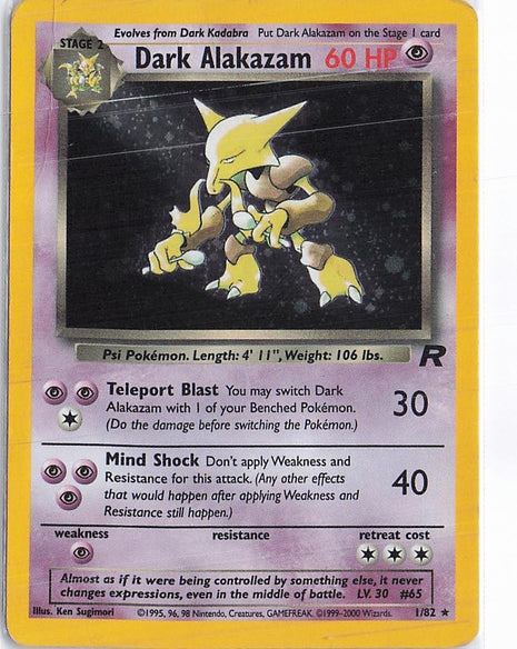 Dark Alakazam 1/82 (H)