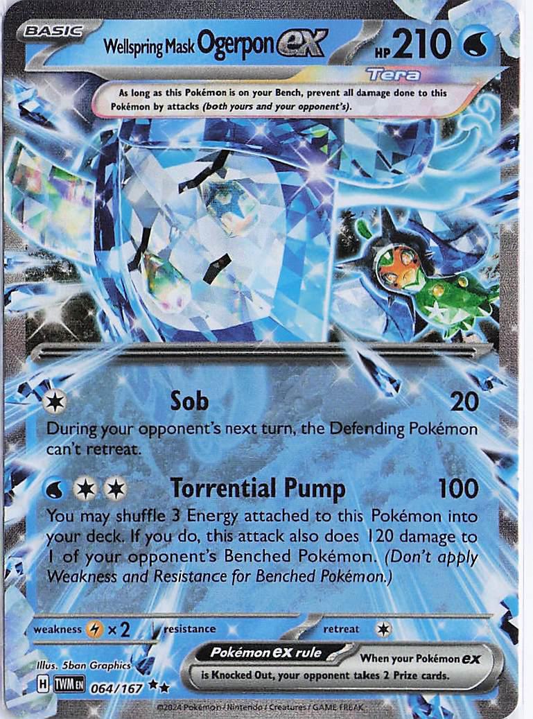Wellspring Mask Ogerpon ex 064/167