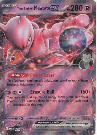 Team Rocket’s Mewtwo ex SVP 216