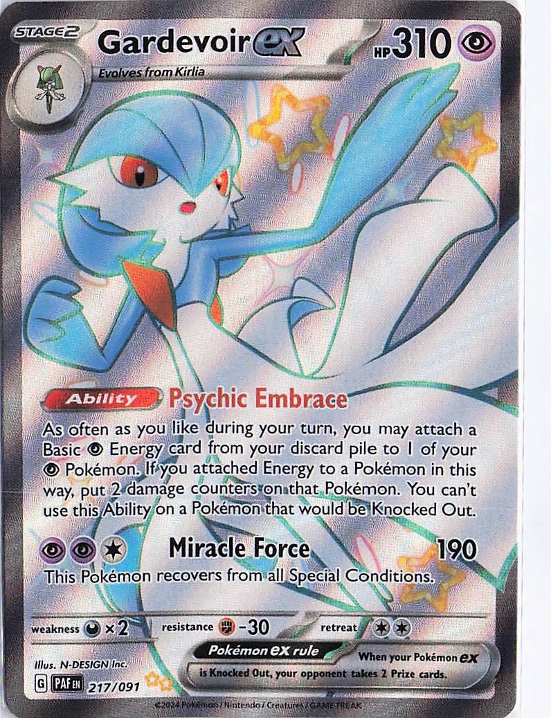 Gardevoir ex 217/091