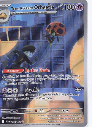 Team Rocket's Orbeetle 198/182