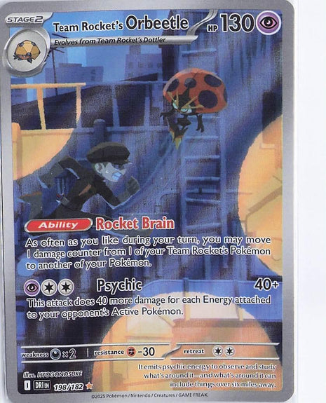 Team Rocket's Orbeetle 198/182