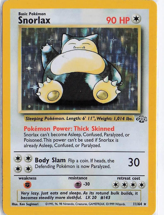 Snorlax 11/64 (H)