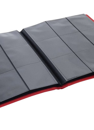 Vault X - Red 9 Pocket Exo Tec Strap Binder