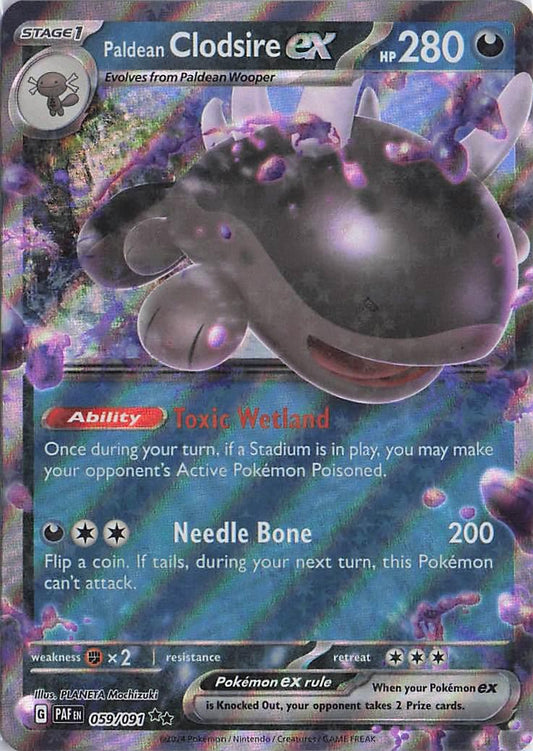 Paldean Clodsire ex 059/091
