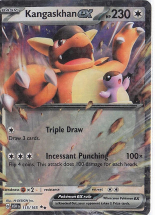 Kangaskhan ex 115/165