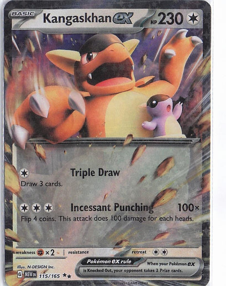 Kangaskhan ex 115/165