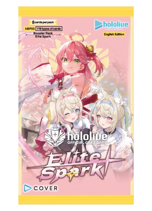 hololive OFFICIAL CARD GAME - Elite Spark Booster Pack