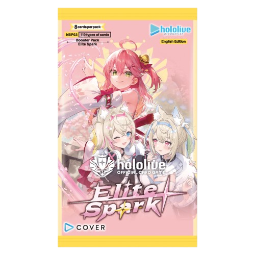 hololive OFFICIAL CARD GAME - Elite Spark Booster Pack