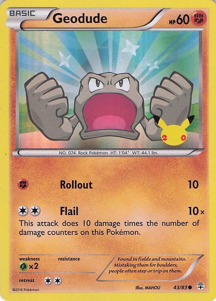 Geodude 43/83 (Stamped)