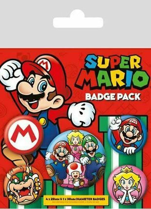 Super Mario - Mario Badge Pack
