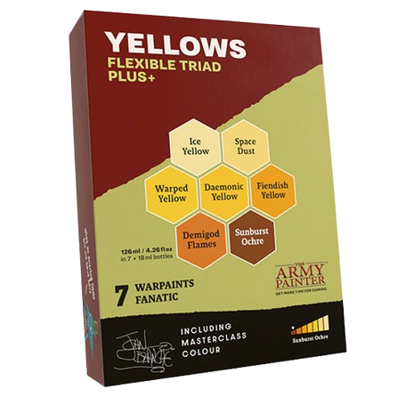 The Army Painter - Yellows Flexible Triad PLUS+ Paint Set