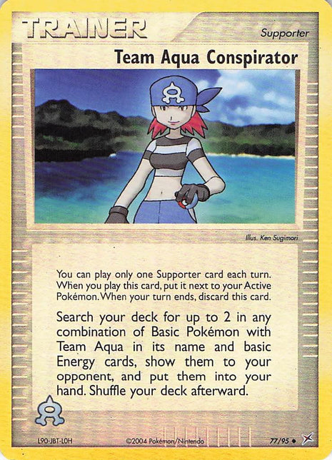 Team Aqua Conspirator 77/95 (H)