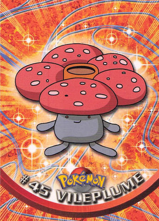 Vileplume #45 - Topps