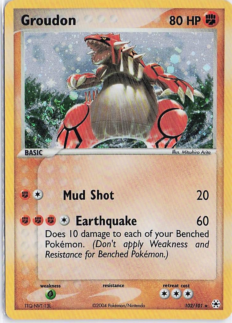 Groudon 102/101 (H)