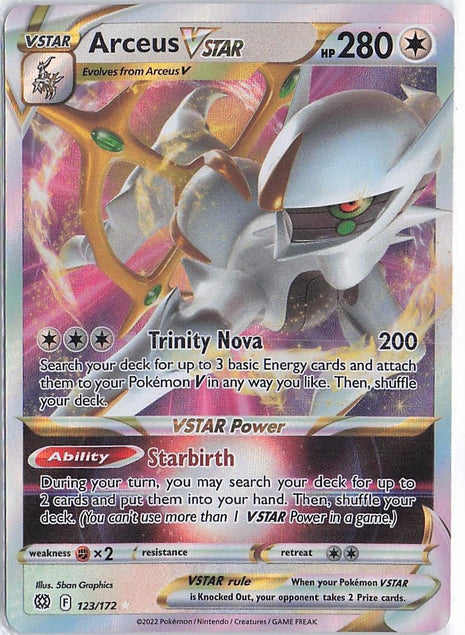 Arceus VSTAR 123/172