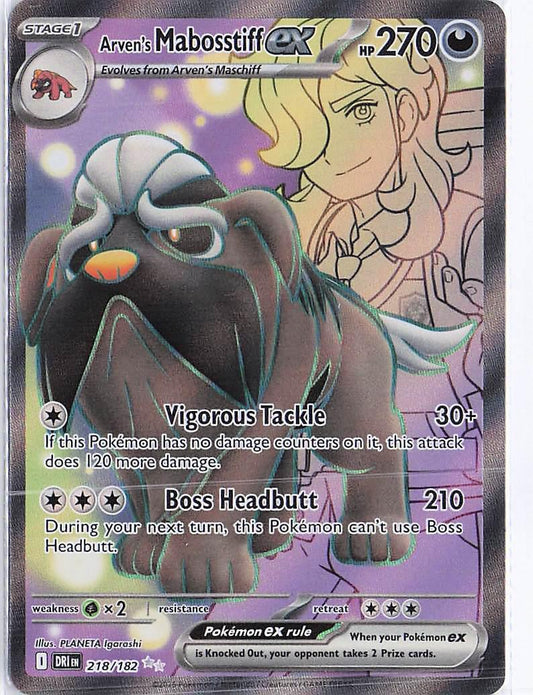 Arven’s Mabosstiff ex 218/182