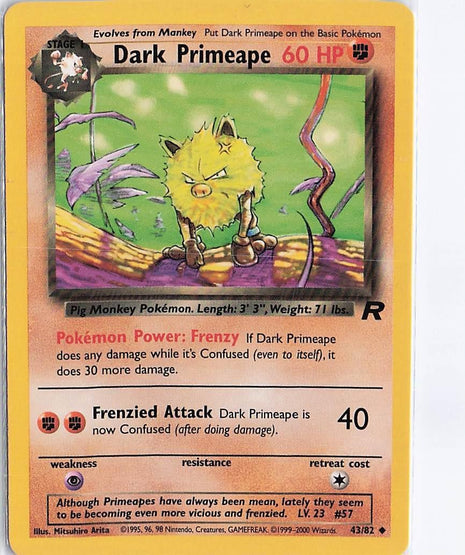 Dark Primeape 43/82