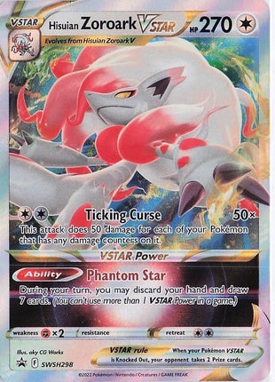 Hisuian Zoroark VSTAR SWSH298