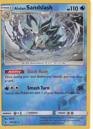 Alolan Sandslash 20/145 (RH)