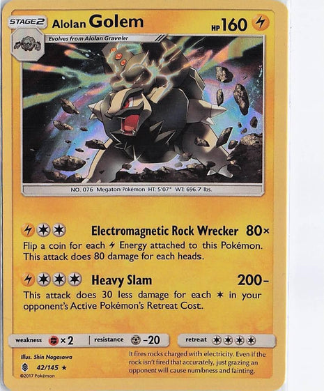Alolan Golem 42/145 (H)