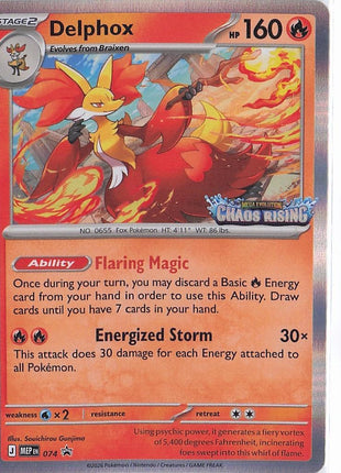 Delphox MEP 074