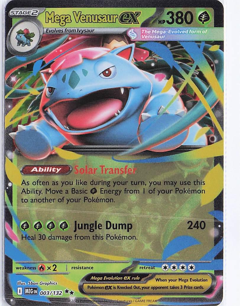 Mega Venasaur ex 003/132