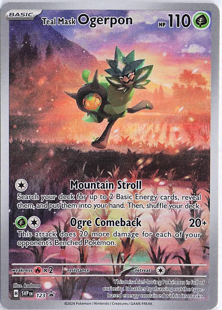 Teal Mask Ogerpon SVP123