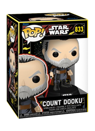 Star Wars - Count Dooku (Retro) #833 Funko Pop!