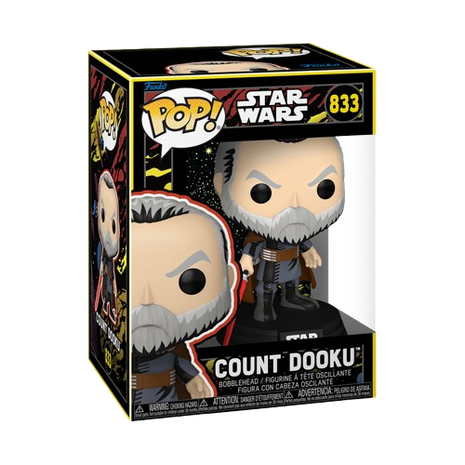 Star Wars - Count Dooku (Retro) #833 Funko Pop!